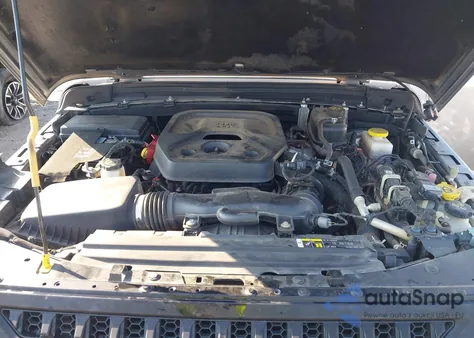 2020 Jeep Wrangler Unlimited Sahara из США, поврежденный, VIN 1C4HJXEN7LW240242